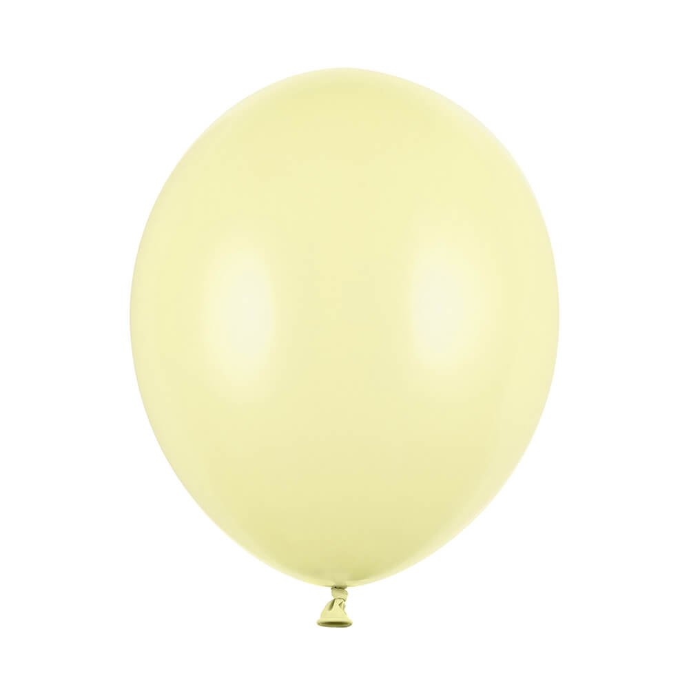 Luftballon Extra Stark Hell Gelb 30cm, 10 Stück