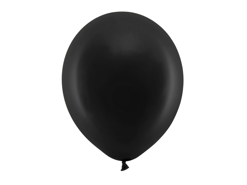 Luftballon Schwarz 30cm, 100 Stk.