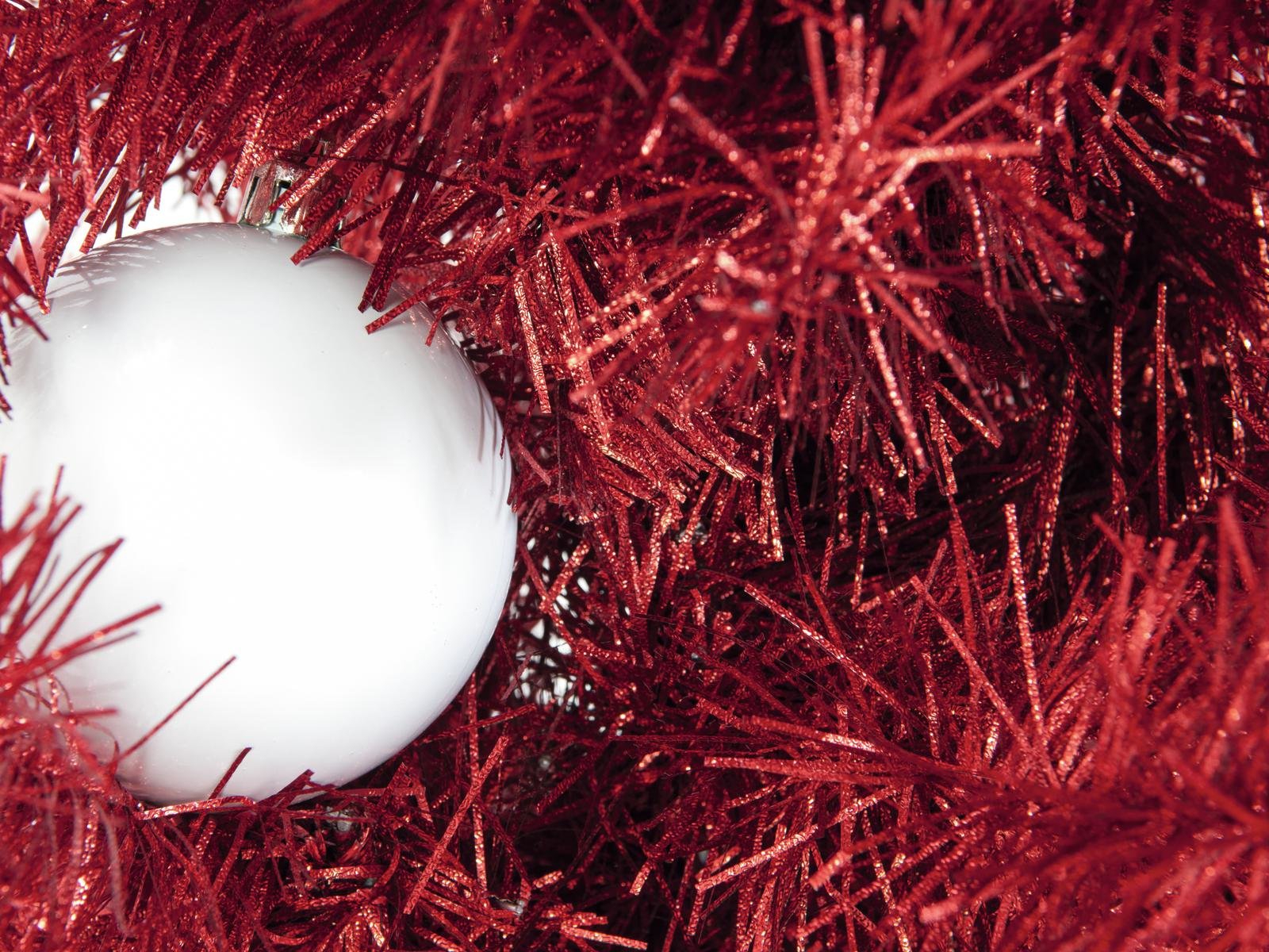 Tannenbaum, rot-metallic, 210cm