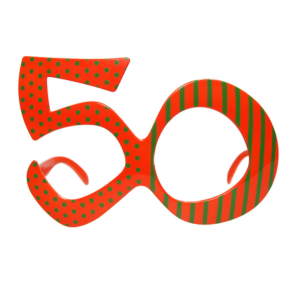 Brille 50, orange