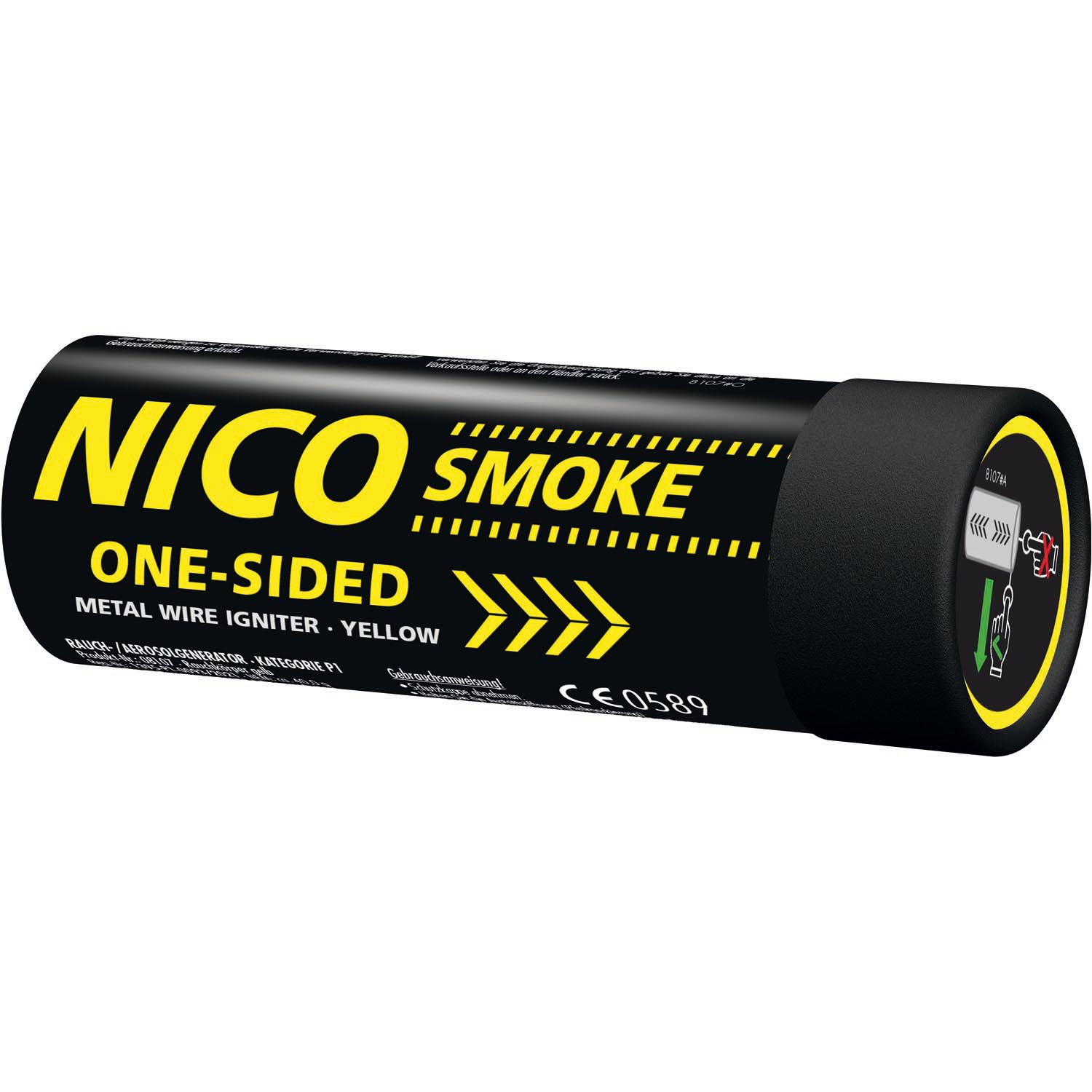 Nico Smoke One-Sided 80 s, Gelb