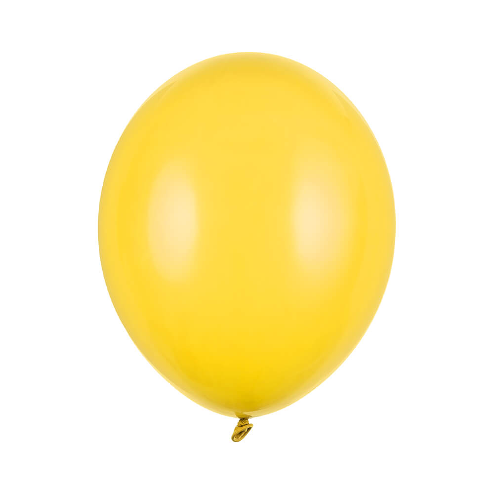 Luftballon Extra Stark Honig Gelb 30cm, 10 Stück