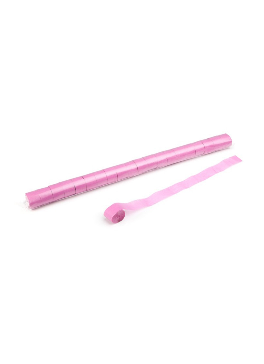 Streamer 10 m x 2,5 cm - Papier Pink - 20er Bag