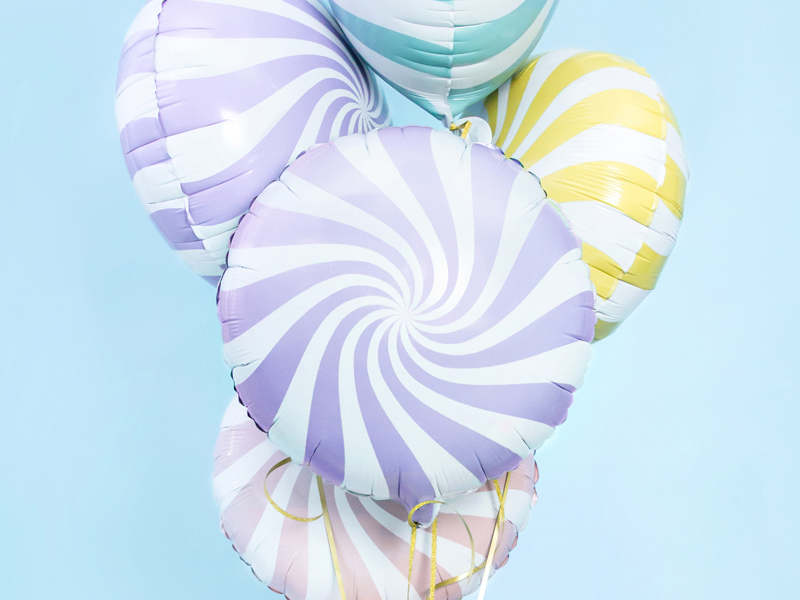 Folienballon Candy Lila, 35cm