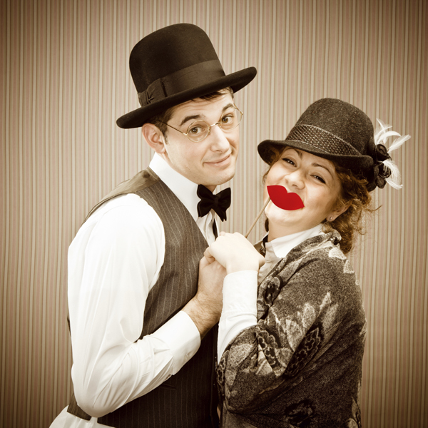 Foto Requisiten-Set "Lippen", 6er Set