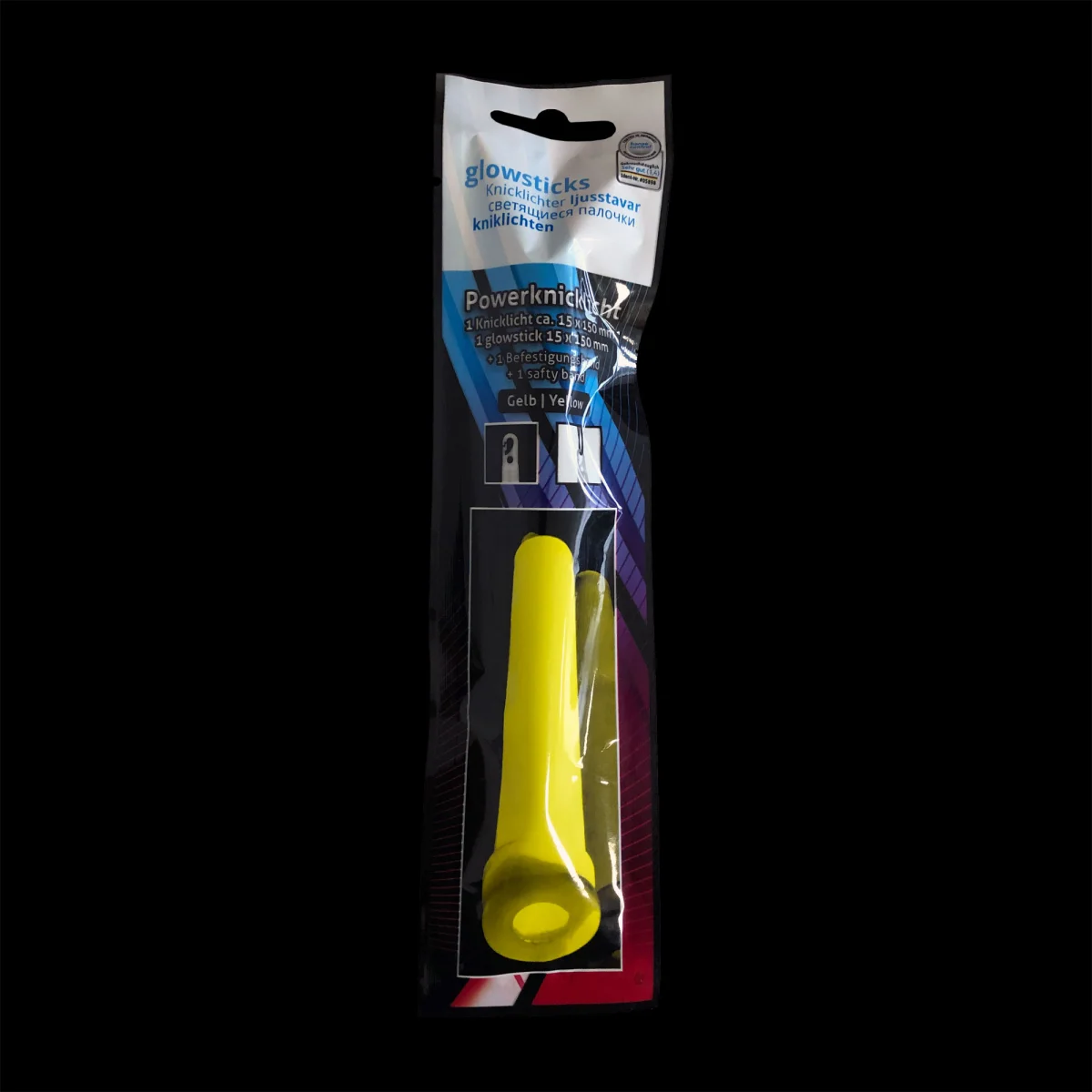 Powerknicklicht 15 x 150 mm - Gelb