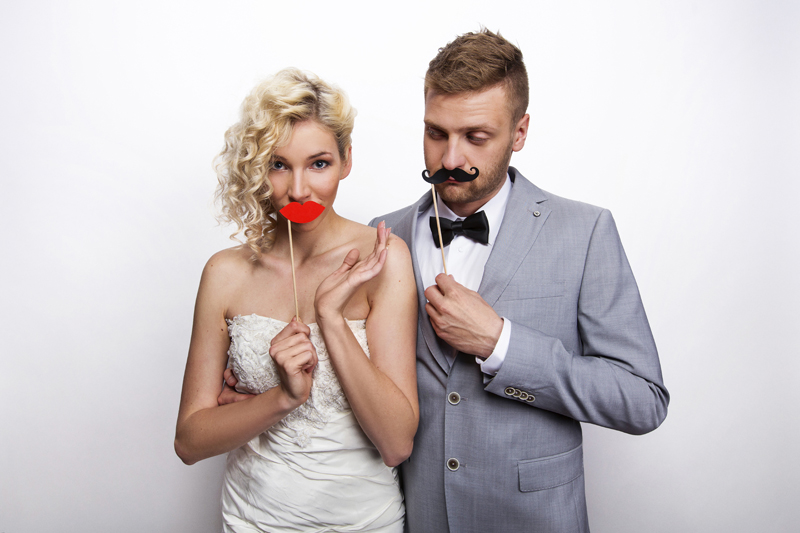 Foto Requisiten-Set "Lippen", 6er Set