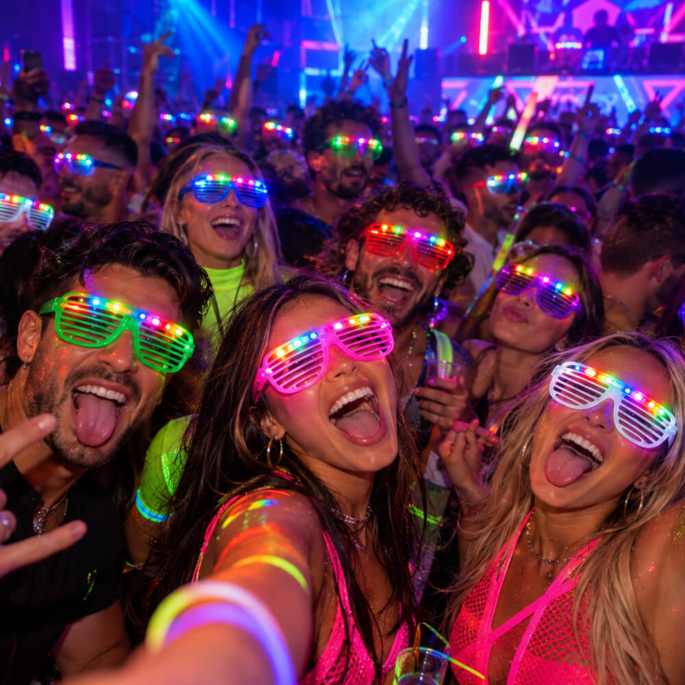 LED Brille