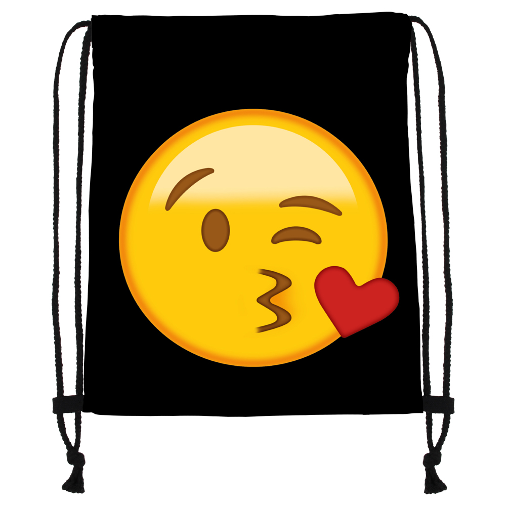 Turnbeutel Kuss Emoji