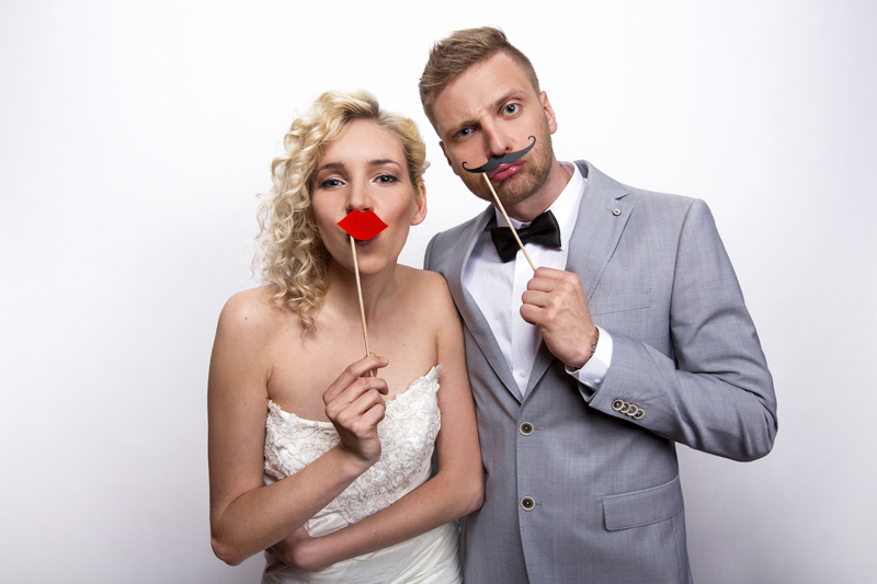Foto Requisiten-Set "Lippen", 6er Set