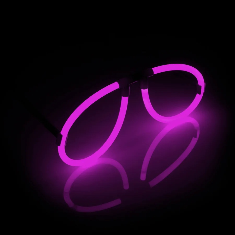 Knicklicht Brille, Pink