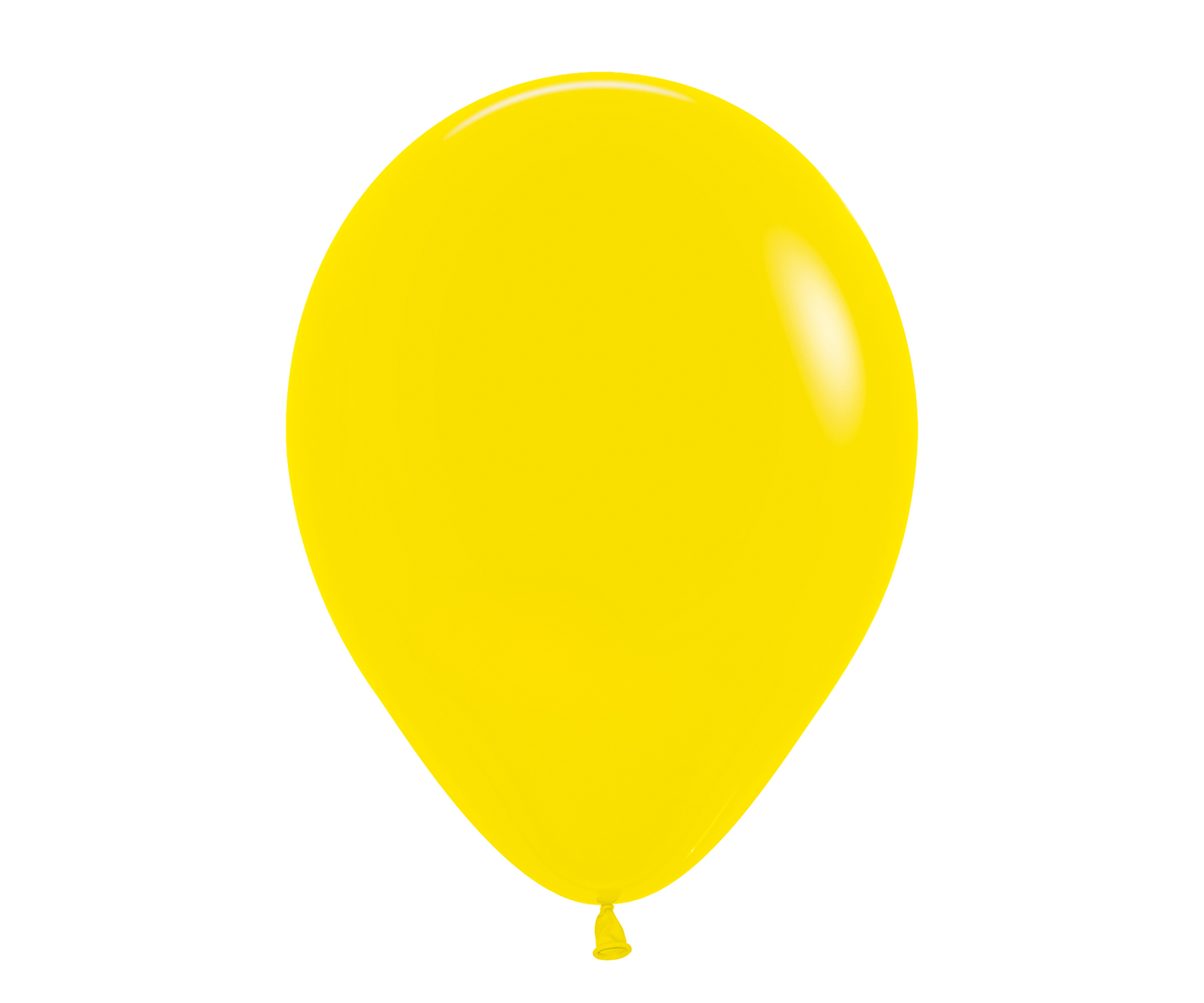 8x Luftballon gelb Ø 30 cm