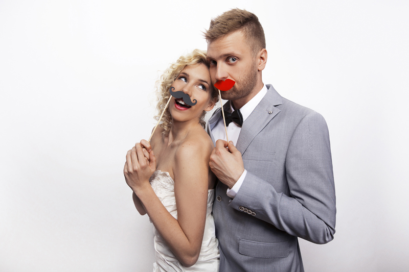 Foto Requisiten-Set "Lippen", 6er Set