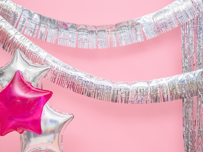 Folienballon Stern PInk, 48cm