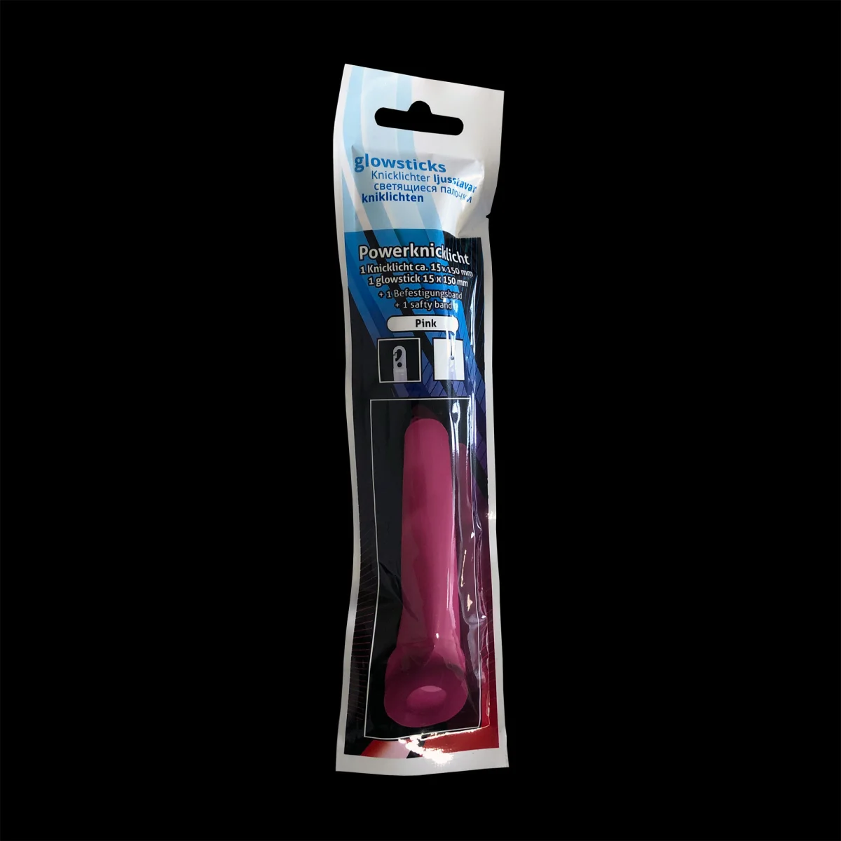Powerknicklicht 15 x 150 mm - Pink