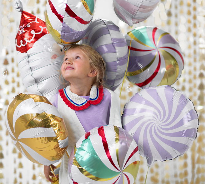 Folienballon Candy Lila, 35cm